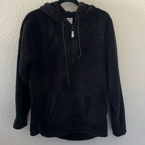 Fuzzy PINK Quarter Zip